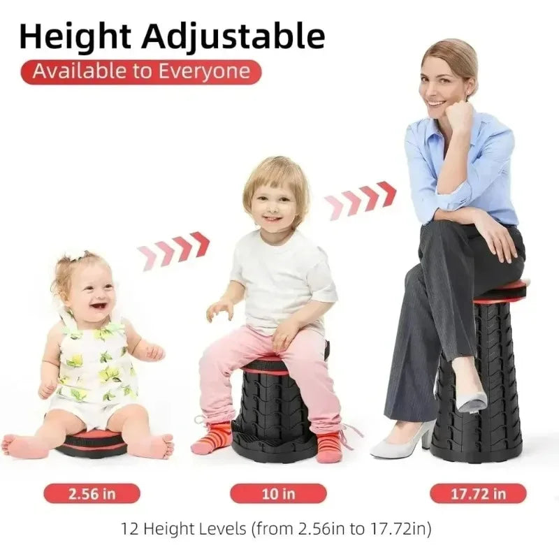 CampFold Compact Telescopic Travel Stool