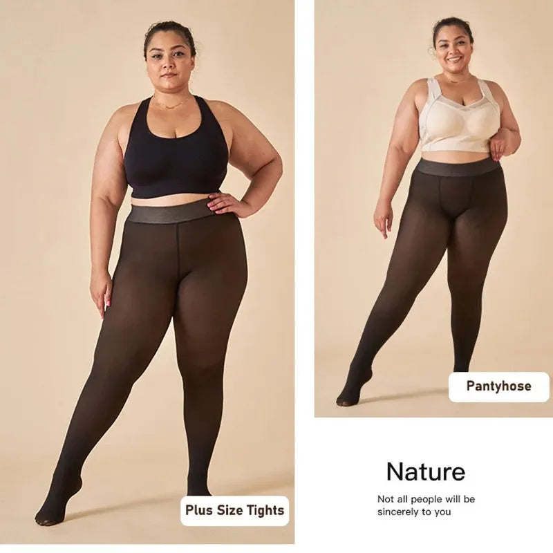 CozyCurve Thermal Tights